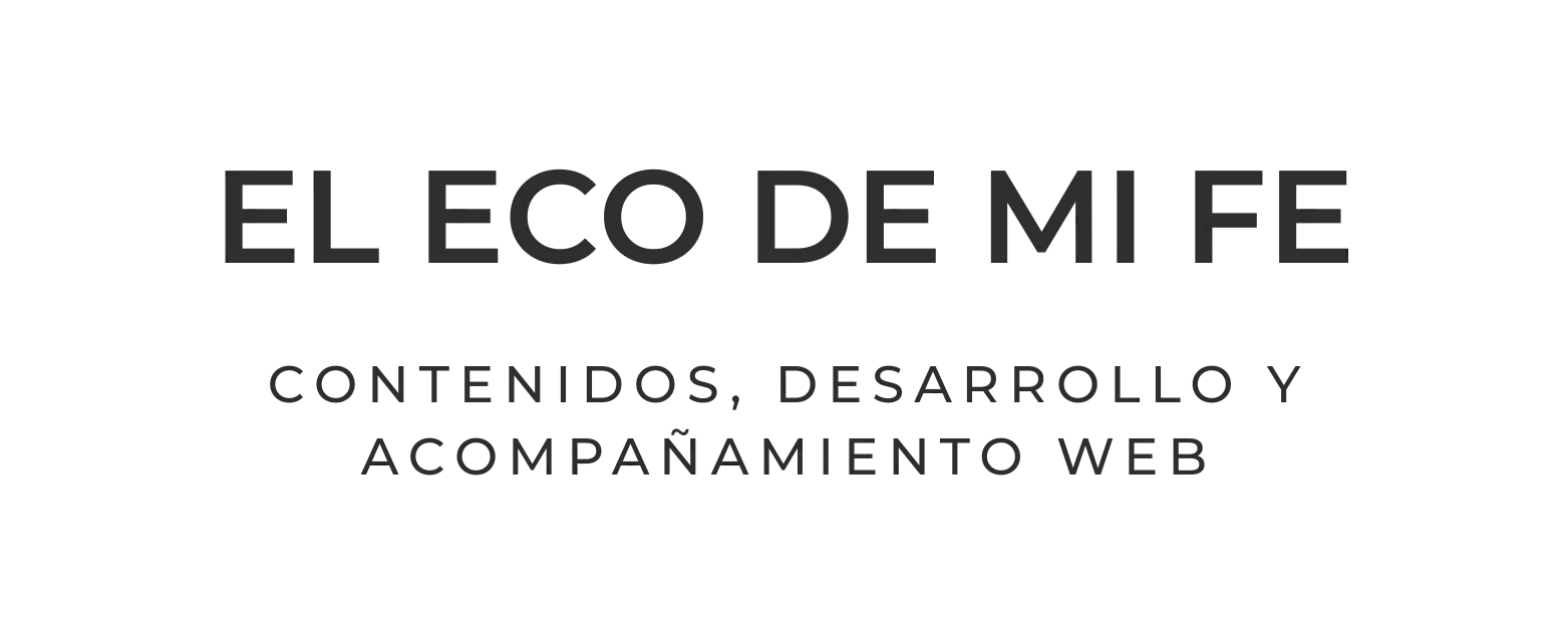 EL ECO DE MI FE